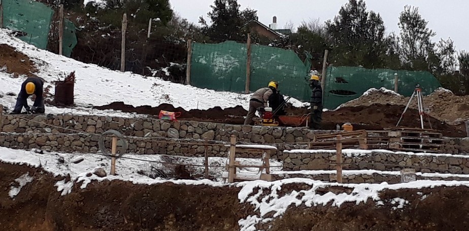 Con inversin provincial, comenz la construccin de un nuevo Polideportivo en Bariloche