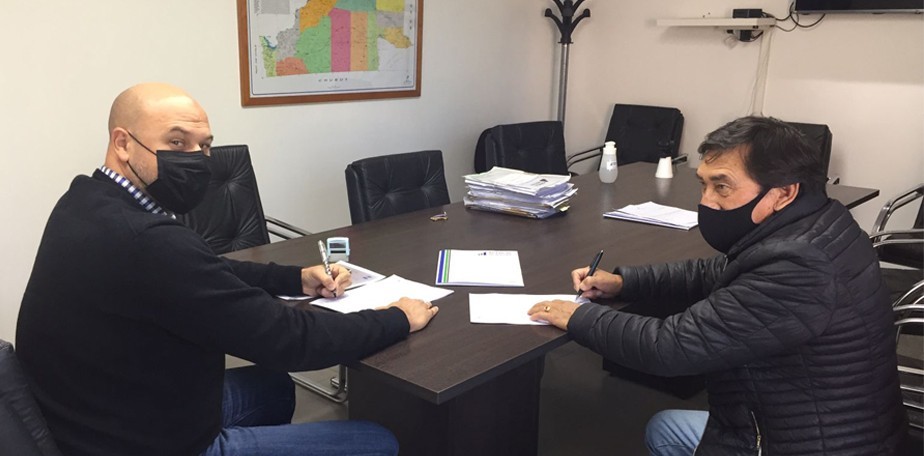 Se firm el contrato para el inicio de construccin de la nueva oficina en Sierra Grande